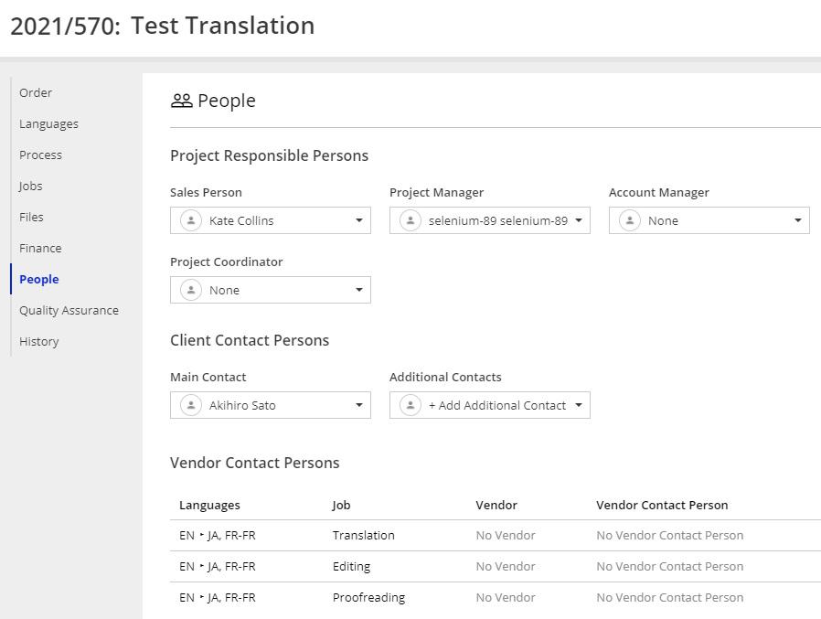 People card in Smart Projects in XTRF 01