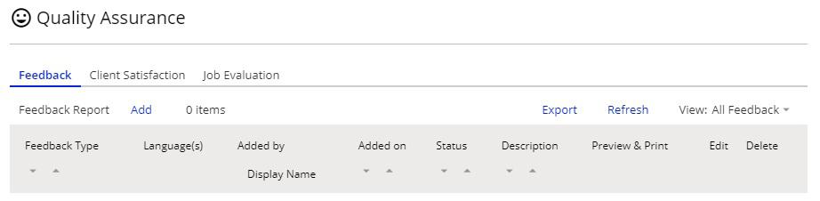 QA card in Smart Projects in XTRF 01